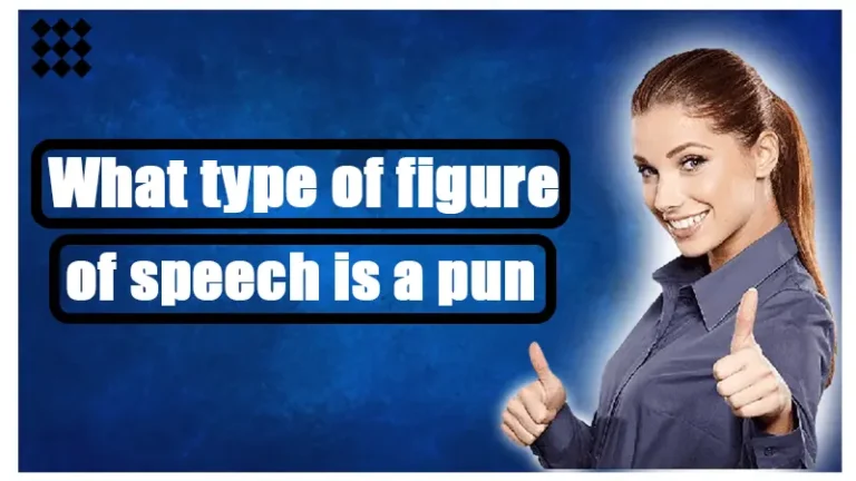 what type of figure of speech is a pun