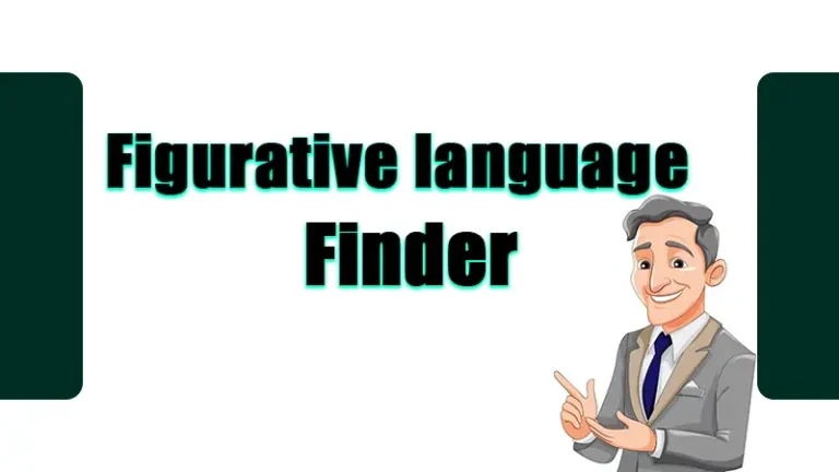 Figurative language finder